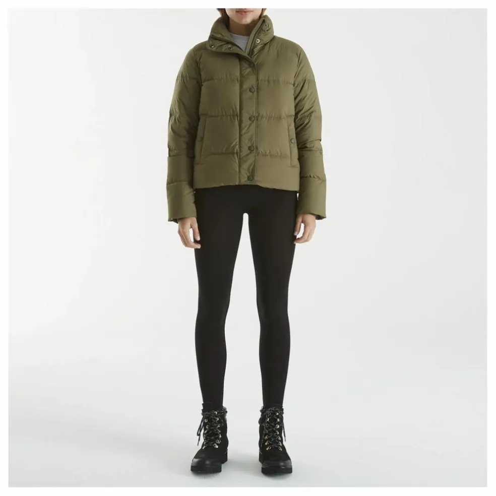 Doudoune Silent Down - Collection Femme | Vert kaki
