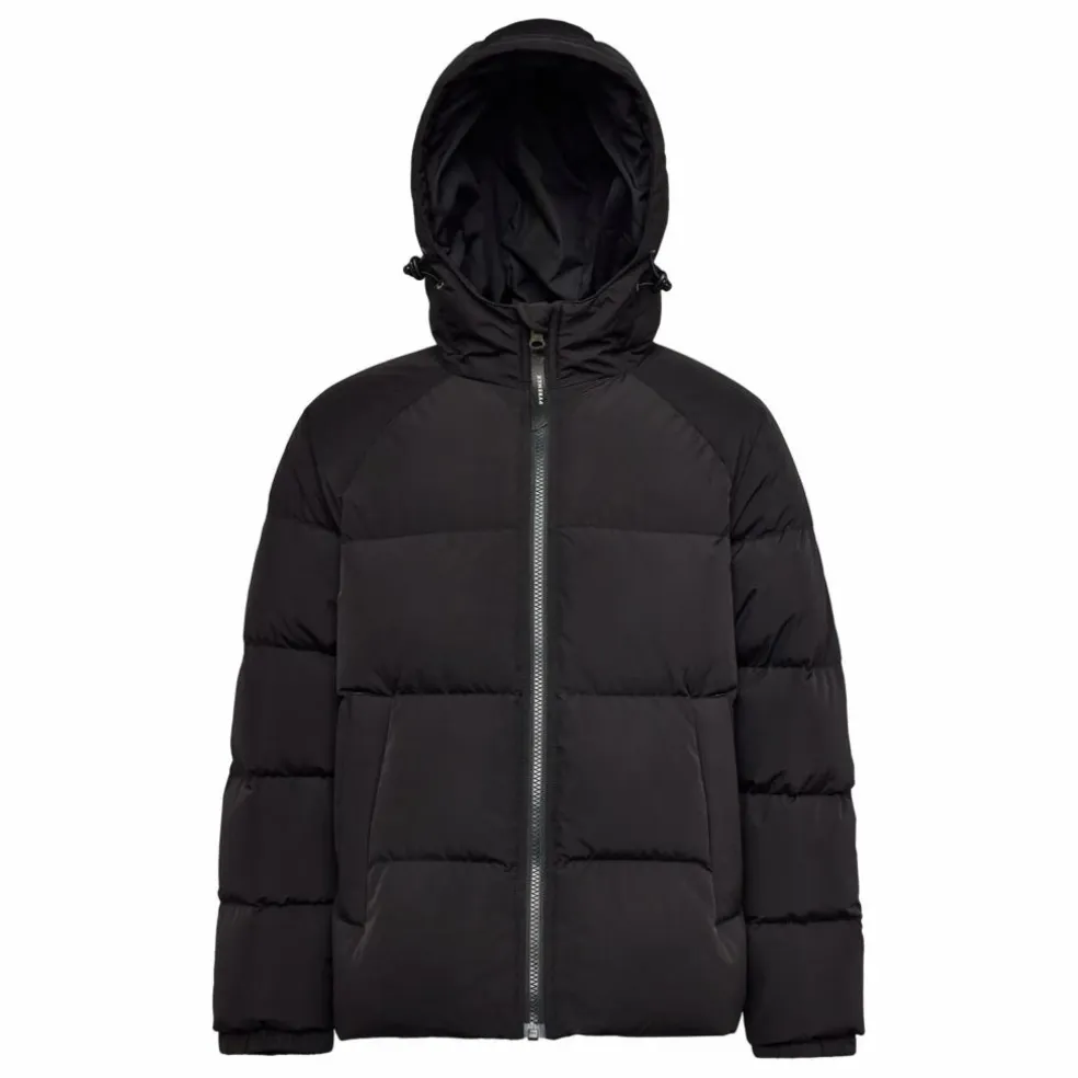 Doudoune Sten Smooth Fibres Recyclées | Noir