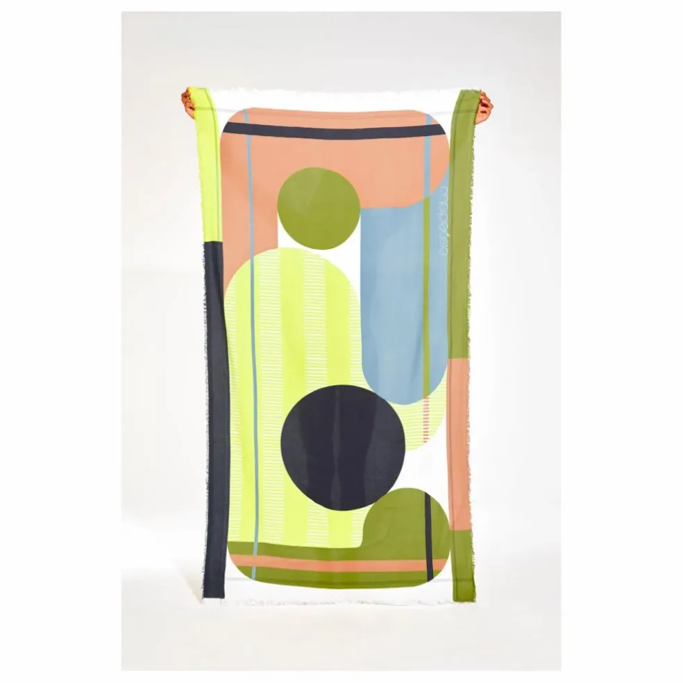 Drap de plage Abstract | Vert