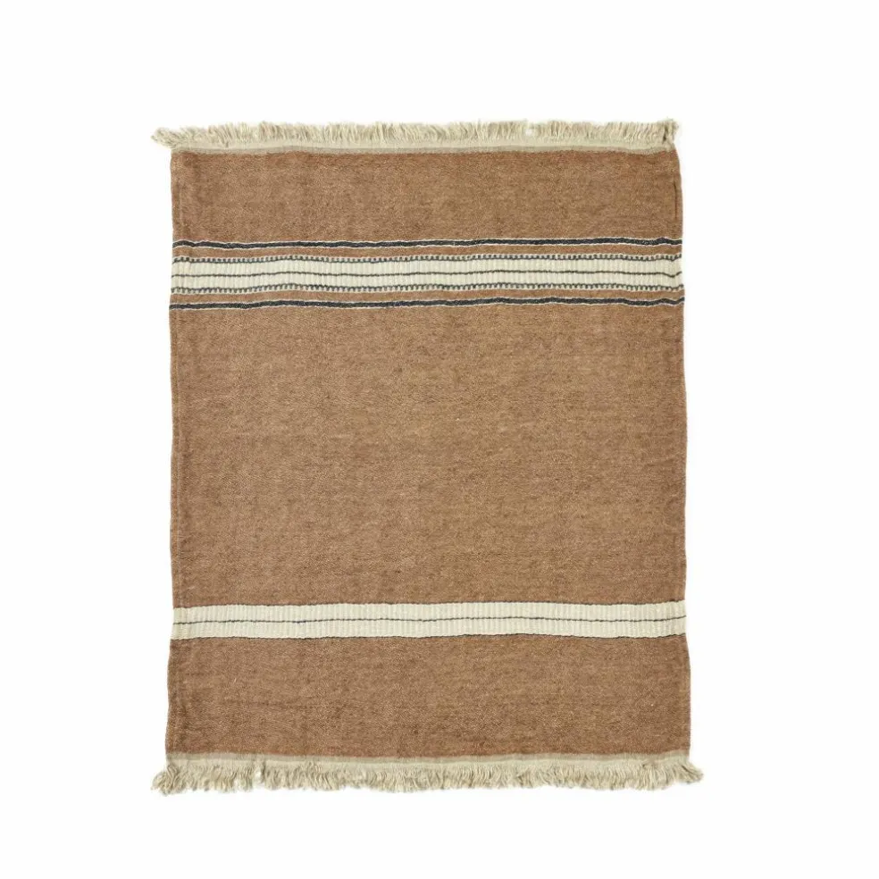 Drap de plage Belgian | Brun