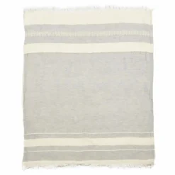Drap de plage Belgian | Gris clair