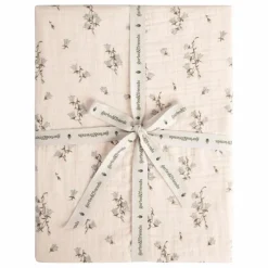Drap-housse Bluebell en mousseline de coton | Crème