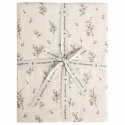 Drap-housse Bluebell en mousseline de coton | Crème