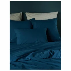 Drap-housse Celeste en coton bio | Bleu canard
