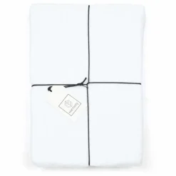 Drap-housse Dili en voile de coton | Blanc