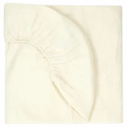Drap-housse en coton bio | Naturel