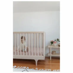 Drap-housse en coton bio | Rose