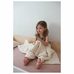 Drap-housse en coton bio | Rose