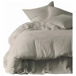 Drap-Housse en gaze de coton Mykonos | Lin
