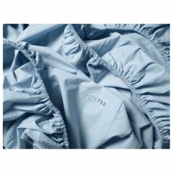 Drap-housse en percale organique | Bleu ciel