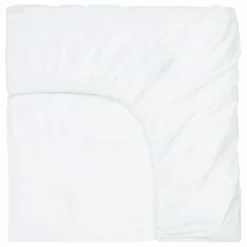 Drap-housse en percale organique | Blanc