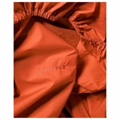 Drap-housse en percale organique - Poppy Orange | Orange
