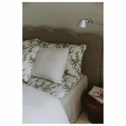 Drap-housse Honeysuckle en mousseline de coton | Ecru