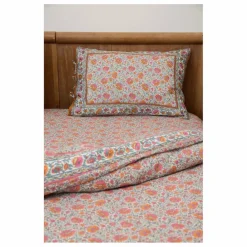 Drap-housse Nicole en coton bio | Orange