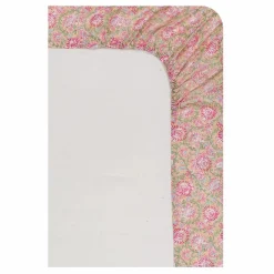 Drap-housse Nicole en coton bio | Jaune