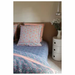 Drap-housse Nicole en coton bio | Bleu