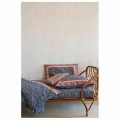 Drap-housse Nicole en coton bio | Bleu