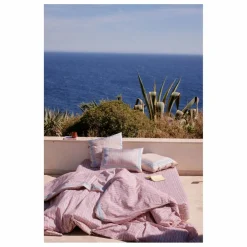 Drap-housse Nicole en coton bio | Rose fuschia