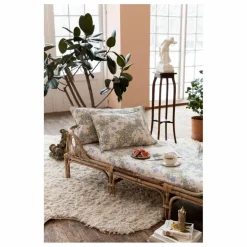 Drap-housse Plumbago en coton bio | Bleu