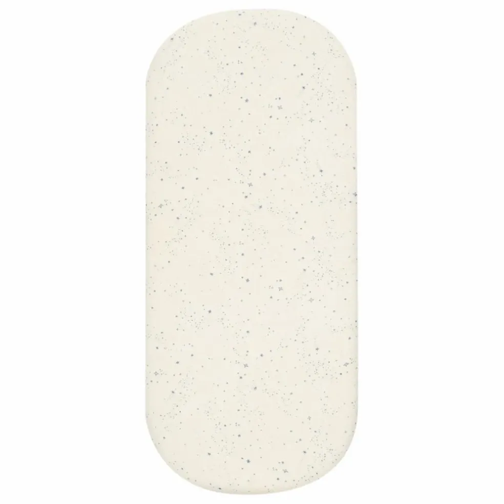 Drap-housse pour berceau Wabi Sabi Milky Way | Bleu