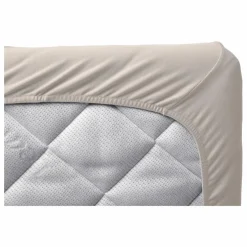 Draps-housses en coton bio - Set de 2 | Beige