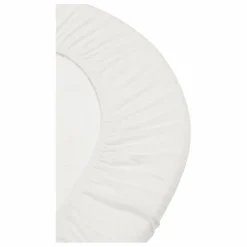 Draps-housses pour berceau en coton bio - Set de 2 | Blanc
