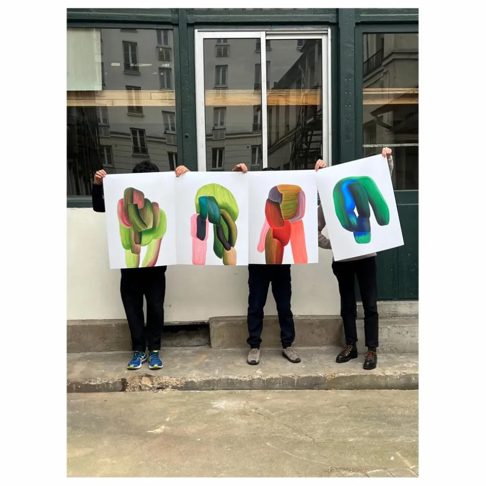 Drawing 17 Ronan Bouroullec | Vert