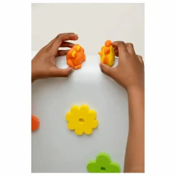 Duo de pâtes à modeler lavantes Pataploof et moule | Orange