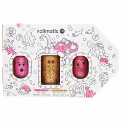Duo de vernis et body rollette Exploration | Rose fuschia