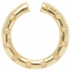Earcuff Deca | Blanc