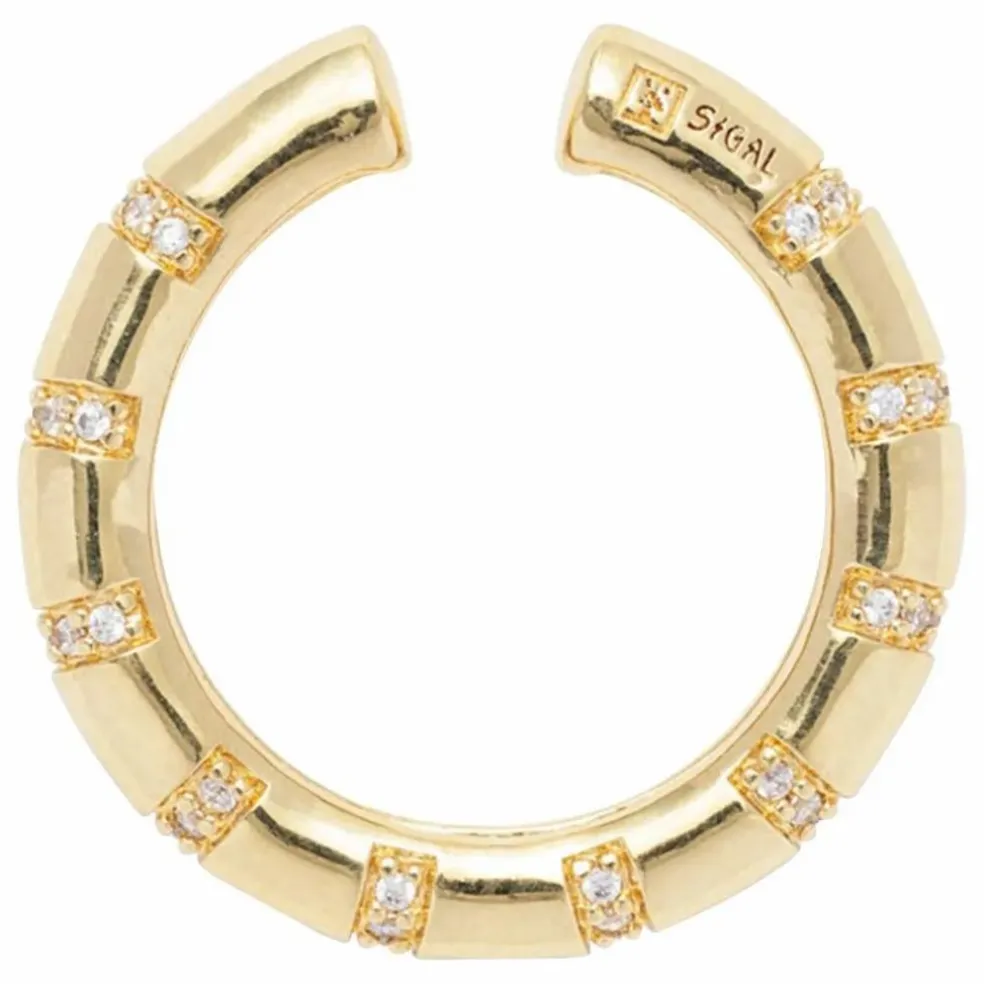 Earcuff Deca | Blanc