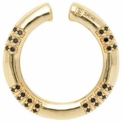 Earcuff Quadra | Noir