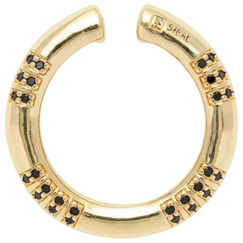 Earcuff Quadra | Noir