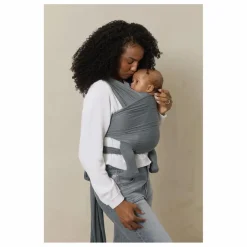 Echarpe de portage en modal | Gris anthracite