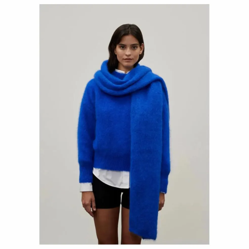 Echarpe Donna Super Kid Mohair | Bleu électrique
