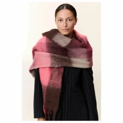Echarpe Elton Carreaux | Rose