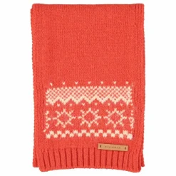 Echarpe Jacquard Laine | Rouge