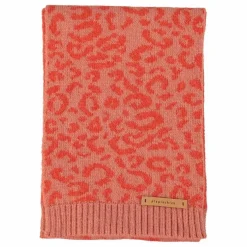 Echarpe Léopard Laine | Rose