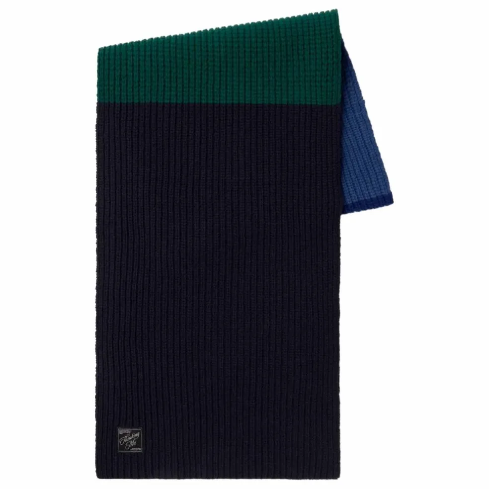 Echarpe Moraine Ghede Laine | Bleu