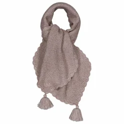 Echarpe Pompon - Collection Femme | Beige