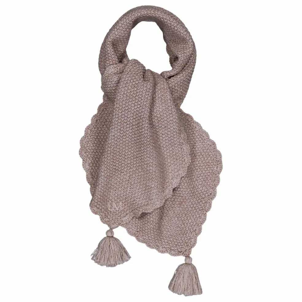 Echarpe Pompon - Collection Femme | Beige