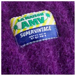 Echarpe Vitow Laine et Alpaga | Aubergine