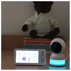 Ecoute bébé vidéo Zen Light Night | Blanc - Ivoire