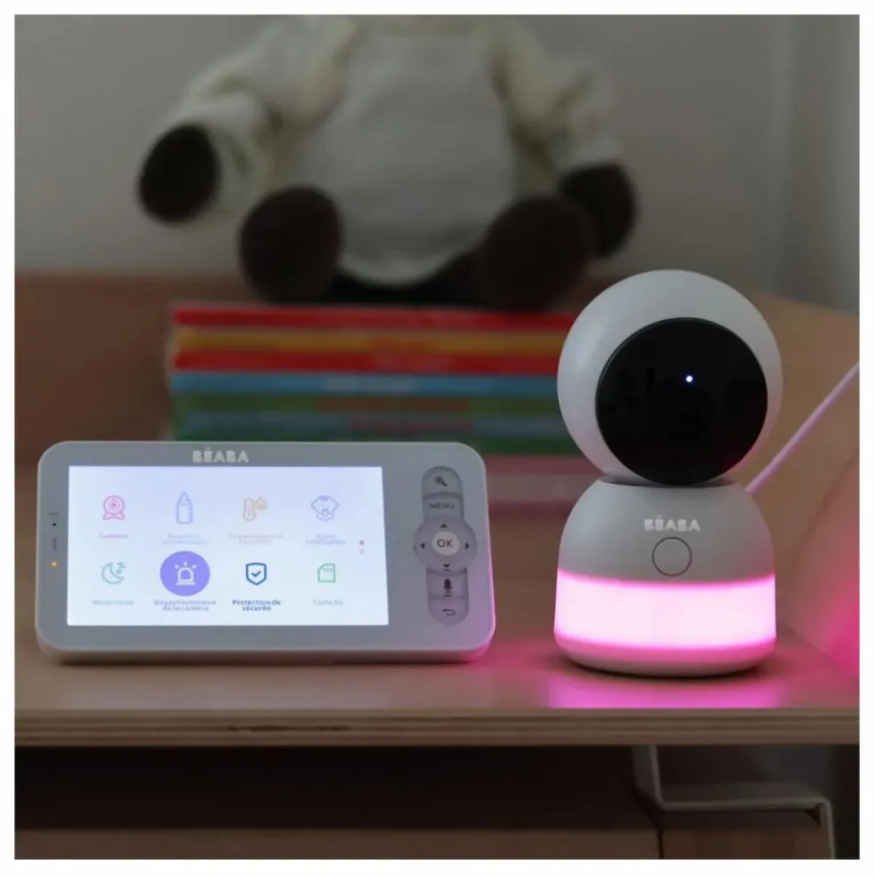 Ecoute bébé vidéo Zen Light Night | Blanc - Ivoire