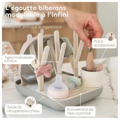 Egoutte biberons | Argile