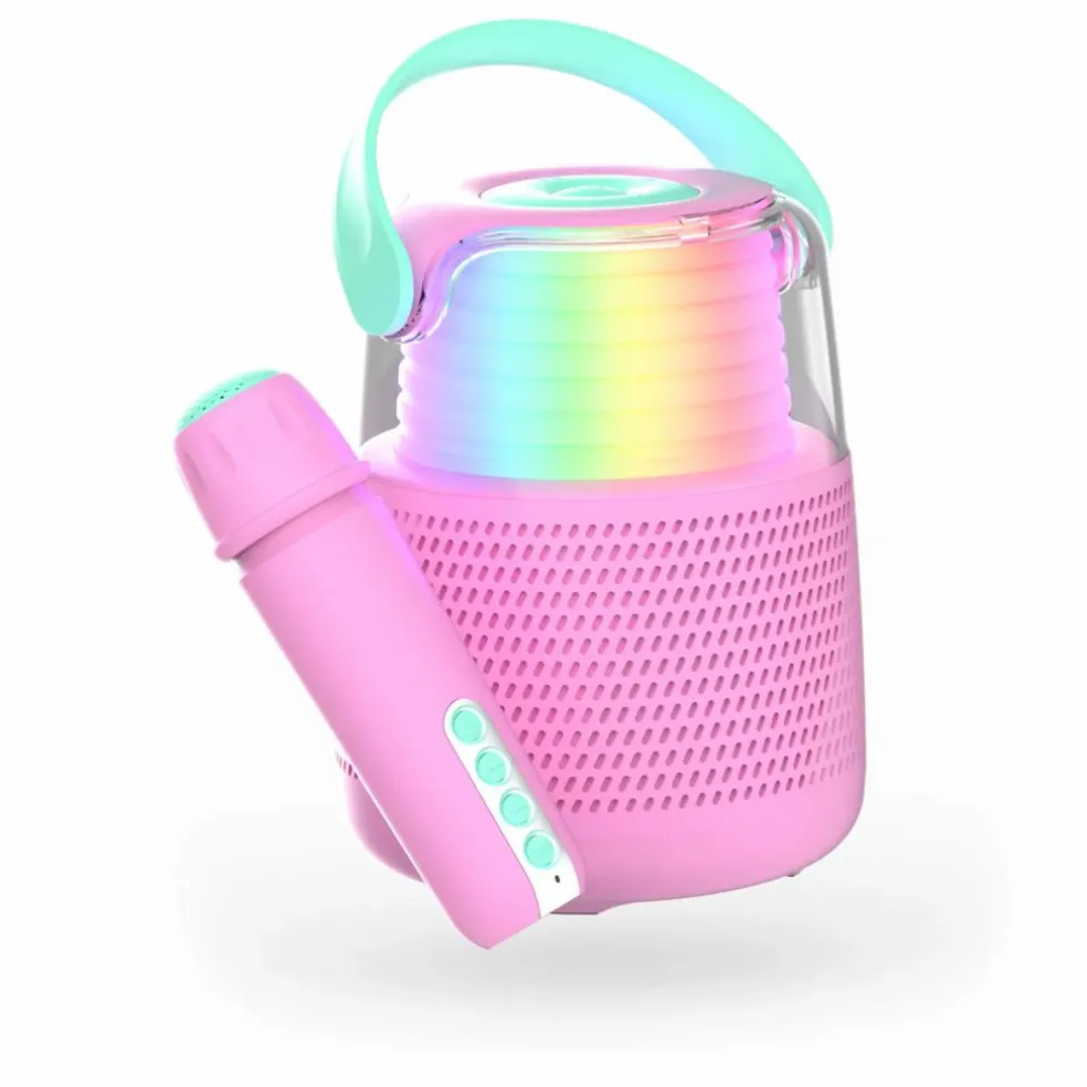 Enceinte et Karaoké KS-80 | Rose