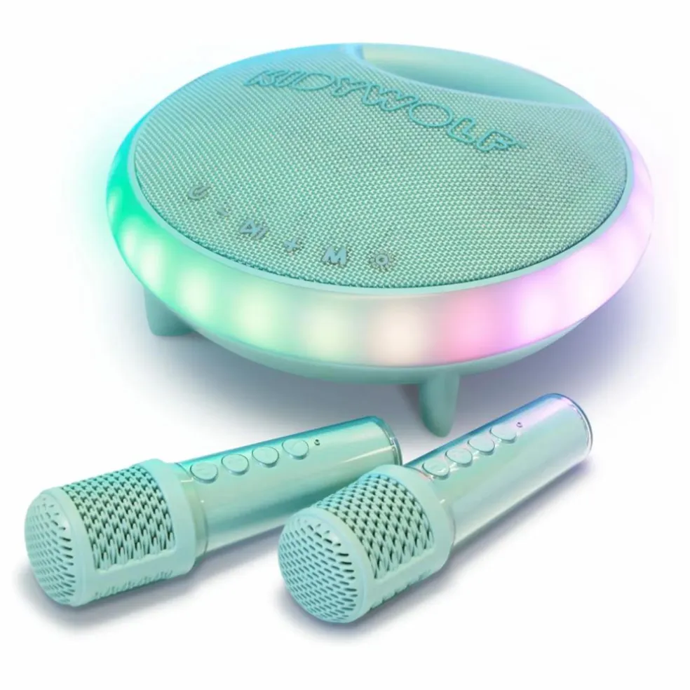 Enceinte karaoké tout-en-un Kidykaraoke | Bleu