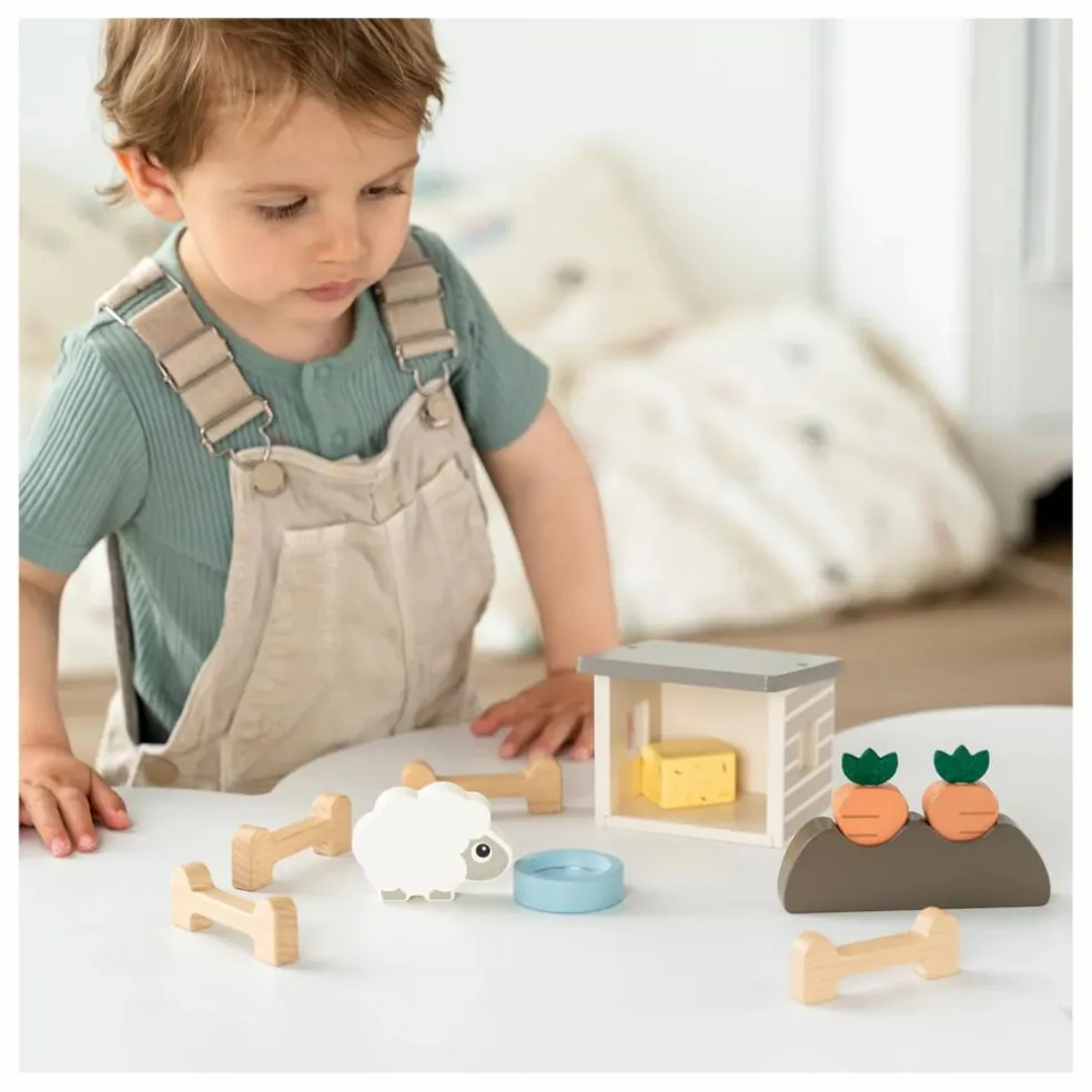 Enclos en bois Sheepy | Sable