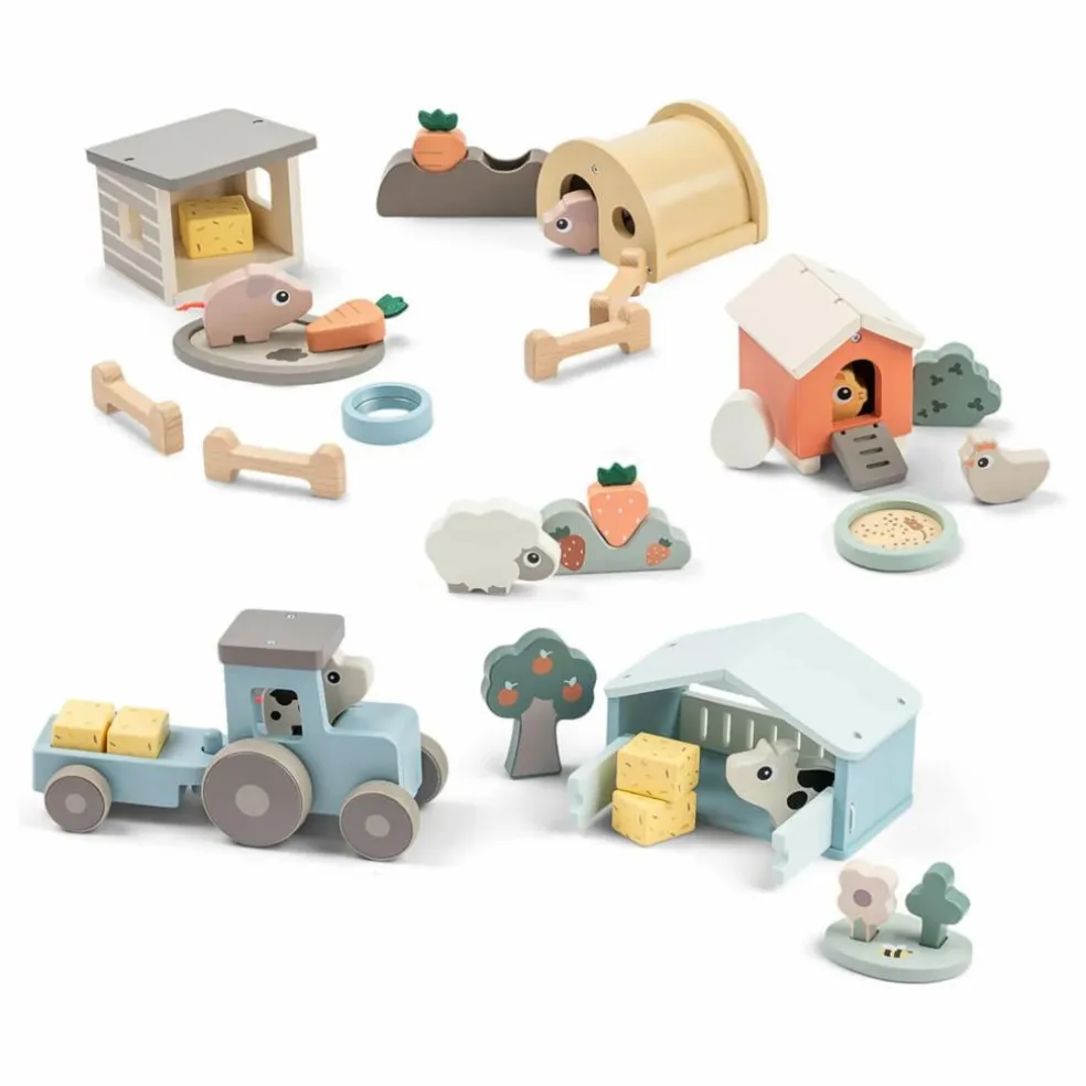 Enclos en bois Sheepy | Sable