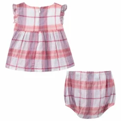 Ensembe Blouse et Bloomer Vichy | Rose